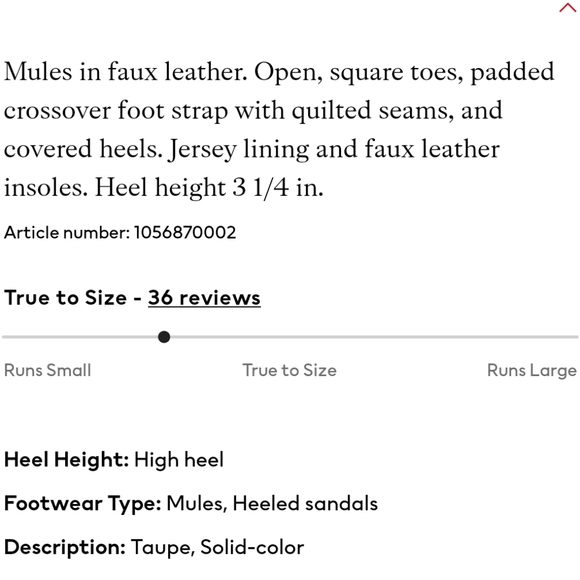 NWT Heeled mules - Picture 5 of 5